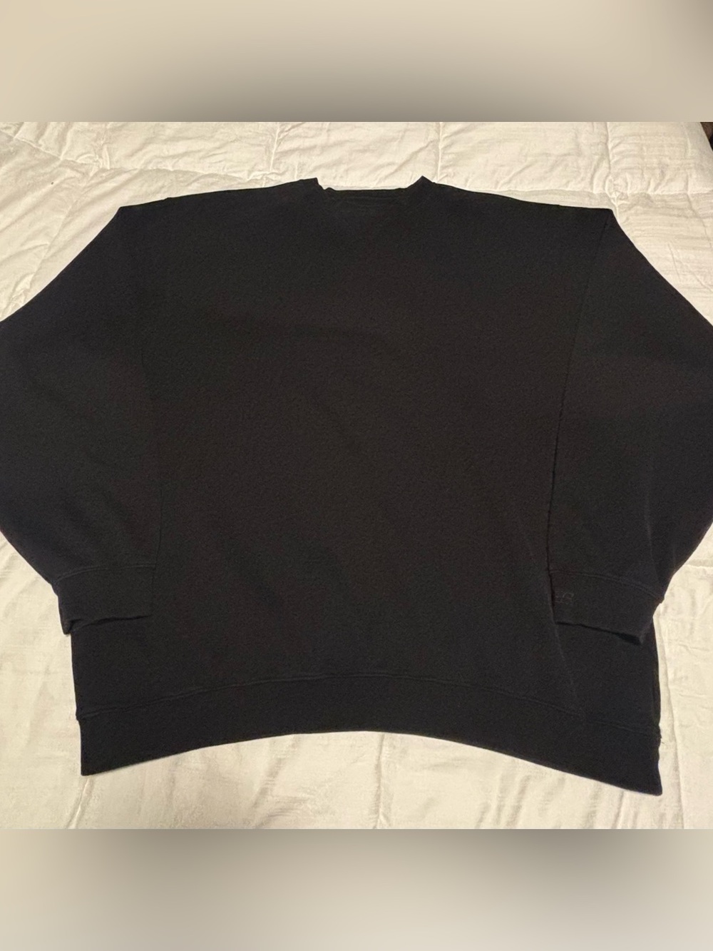 Cutter & Buck Blank Black Crewneck Sweatshirt Size XXXL